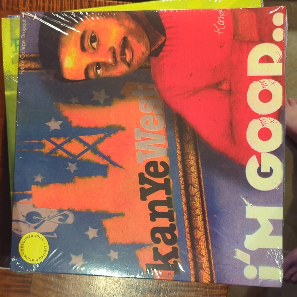 Kanye West "I'm good" 2lp yellow vinyl import 30 tracks